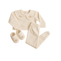 Set Contacto 3 piezas, Conejos Nude, Talle 3M