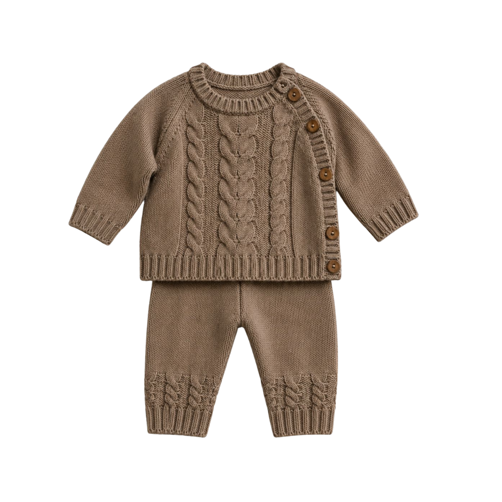 Conjunto tejido Abrazo, Talle 0M | 3M
