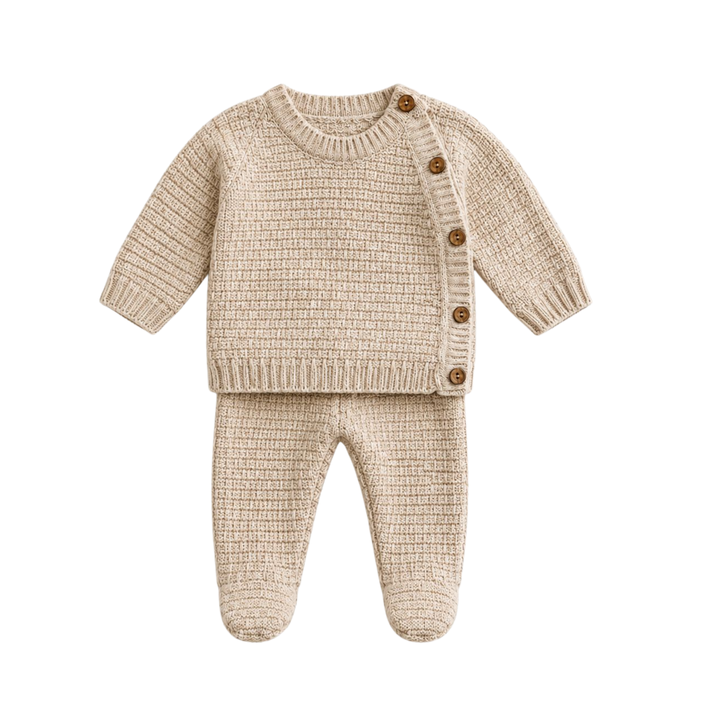 Conjunto tejido Cariño, Talle 0M | 3M