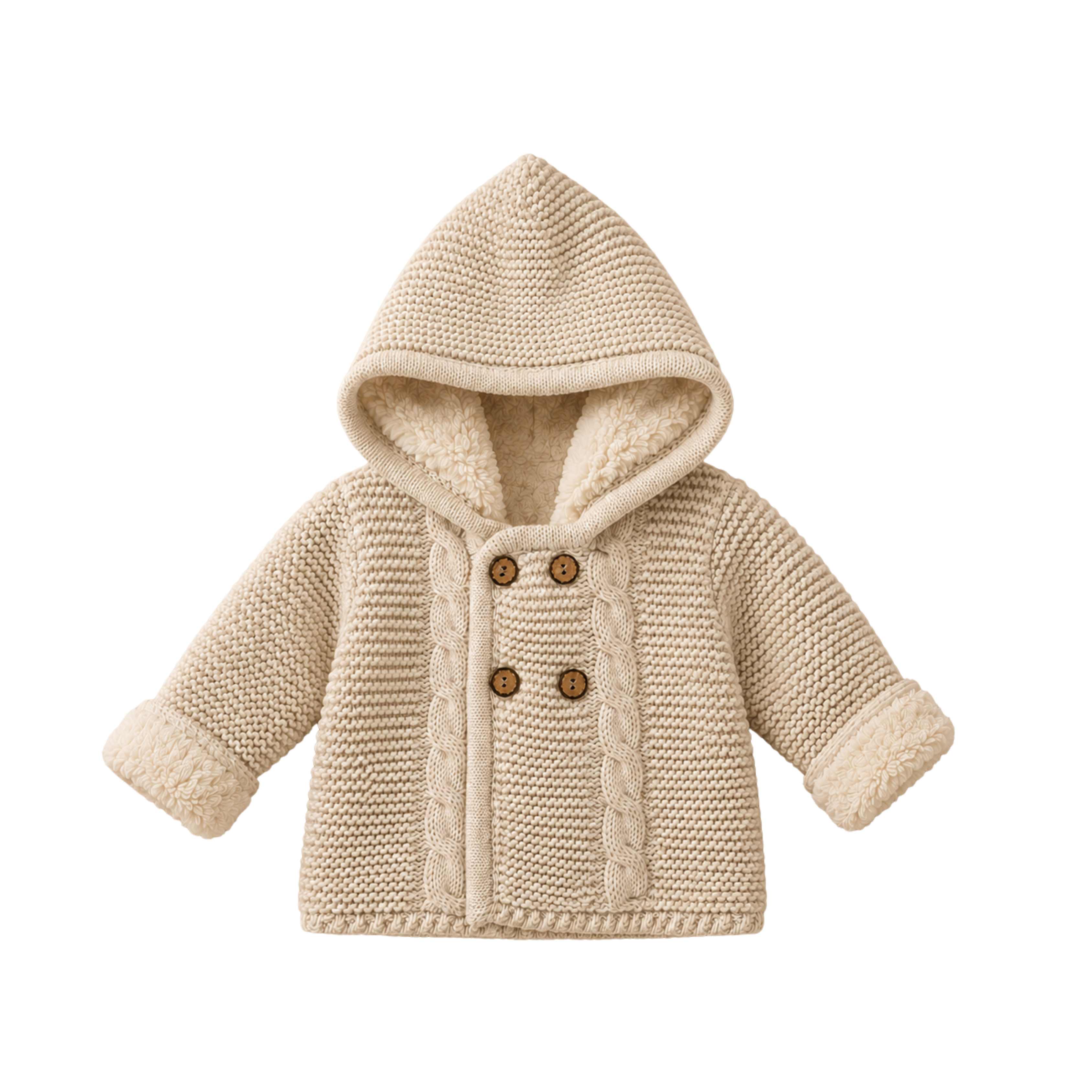 Campera tejida Refugio, Talle 0M