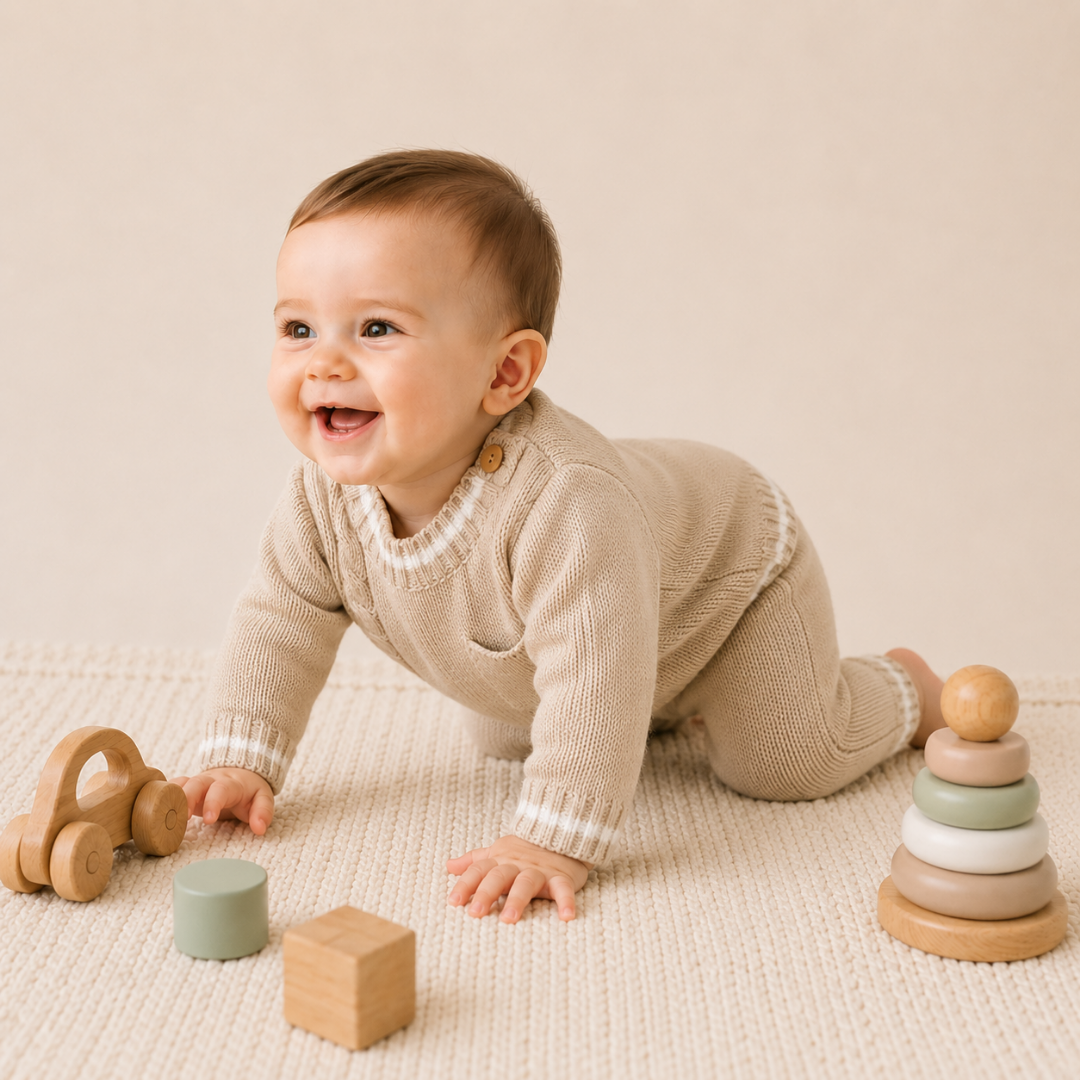 Conjunto tejido Instante, Talle 6M