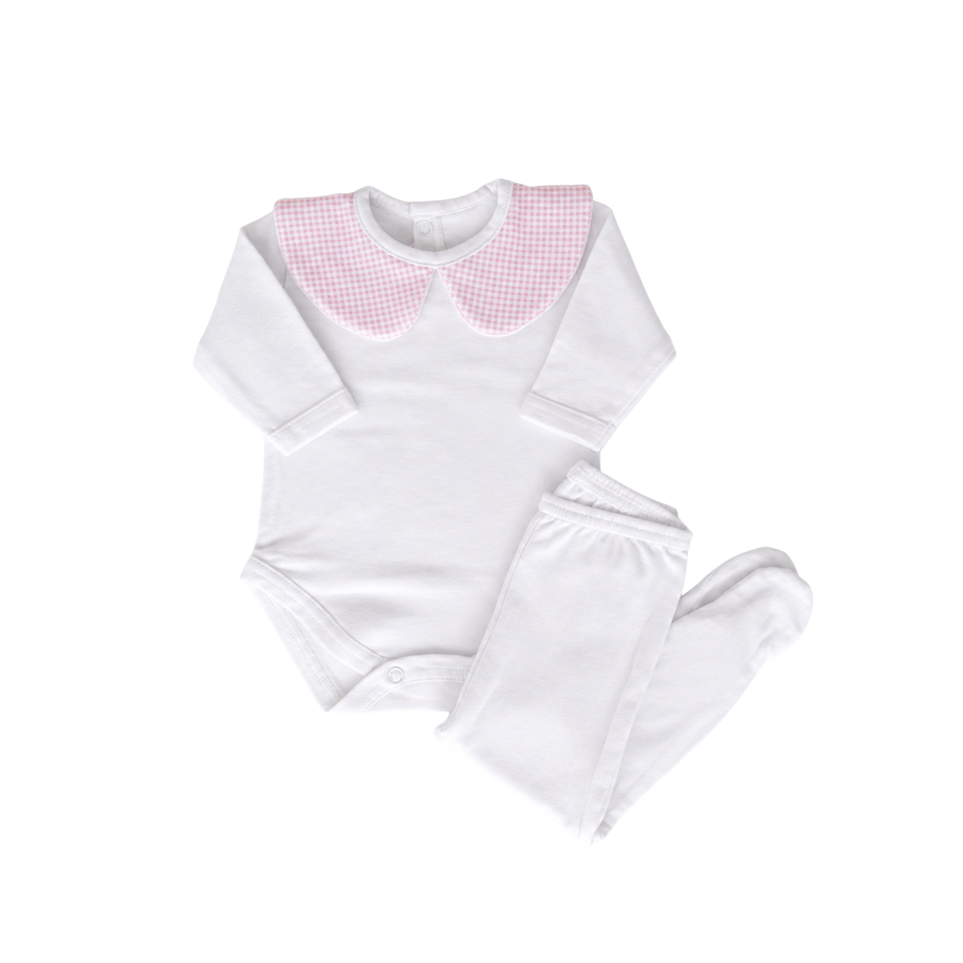 Set Contacto Mini Cuadros Rosa, Talle 0M